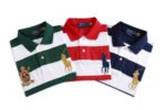 Summer high-quality striped Ralph Lauren Polo shirt made of combed cotton - Image 2