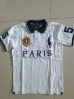 Paris City Classic Style High Quality Embroidered Men's Fashion Polo Shirt - Image 2