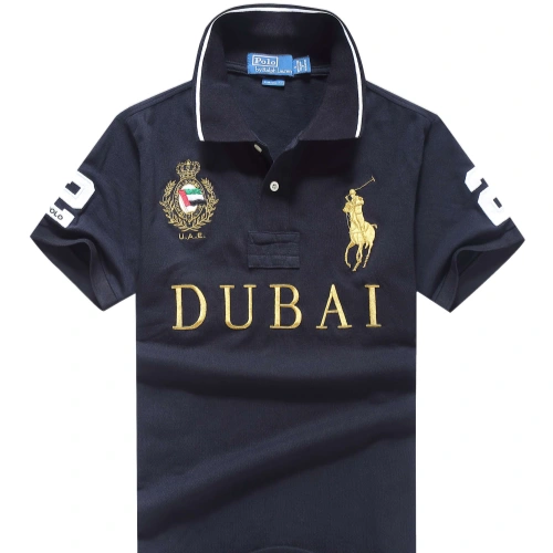 3db6a0d4_副本 Black Dubai Classic Cotton High Quality Embroidered Men's Fashion Polo Shirt - Image 1